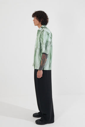 Yinka Green Sun-Faded Shirt