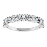 3/8 CT Natural Diamond Band in 14K Gold