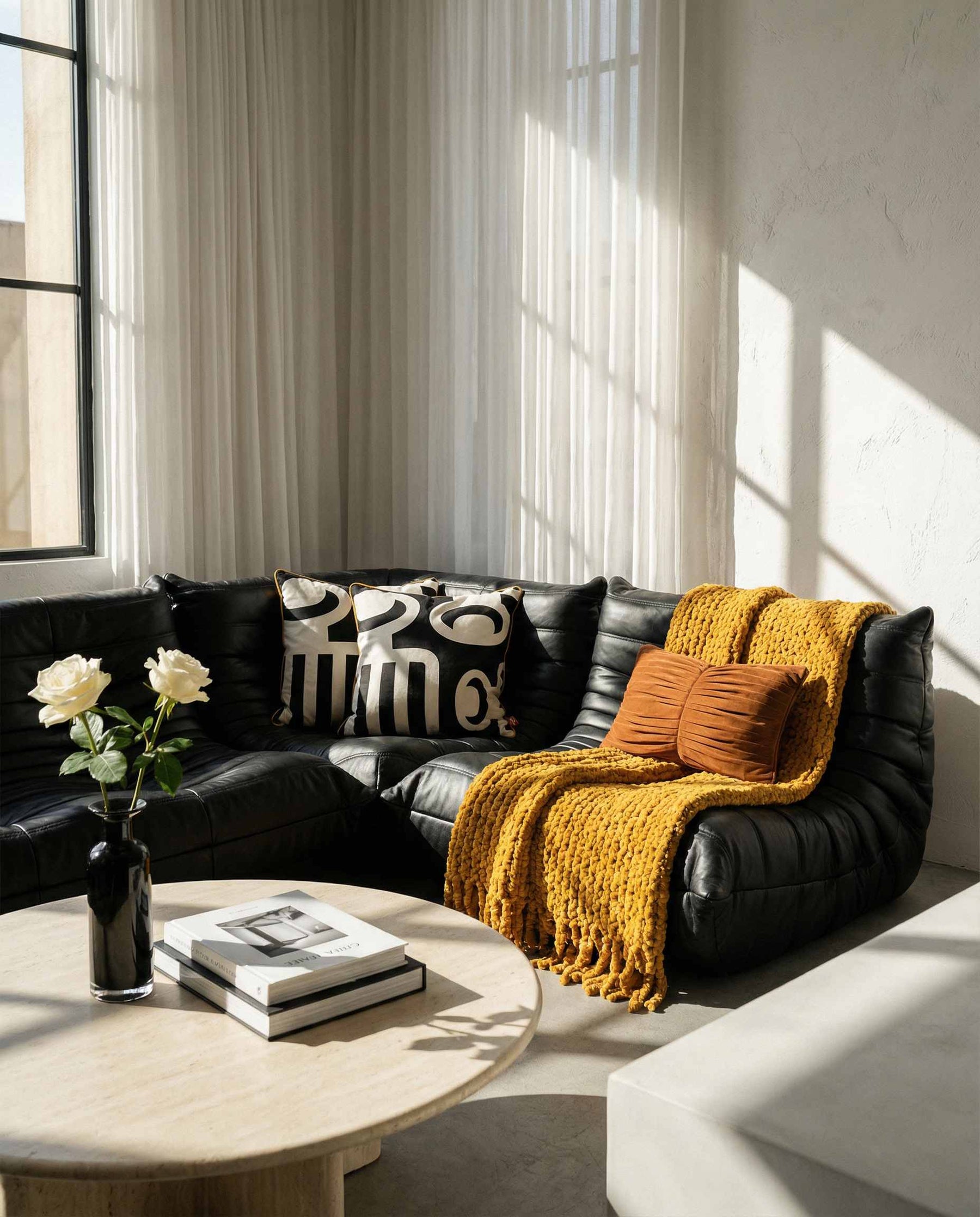 Duafe Throw Pillow in Soft Velvet