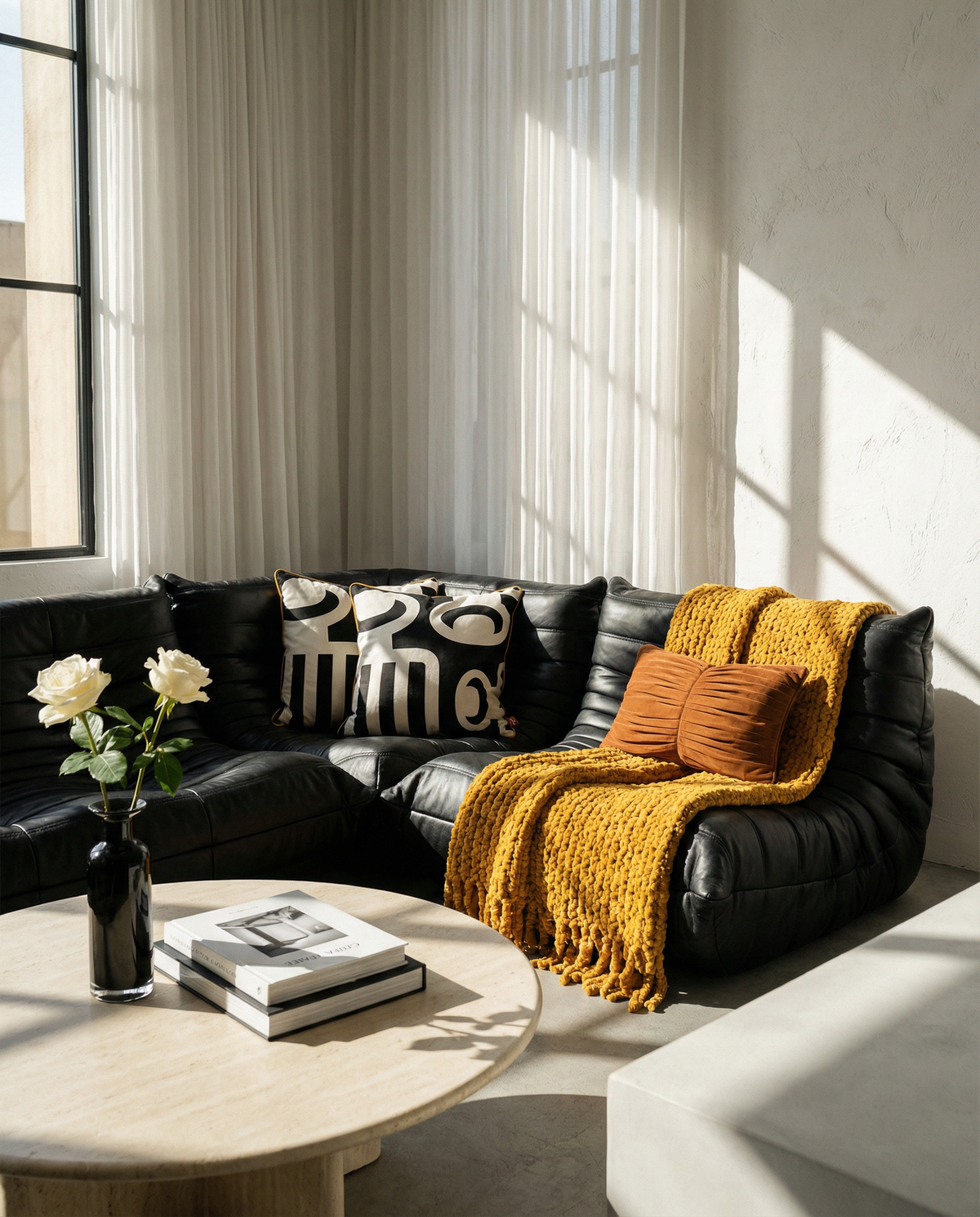 Duafe Throw Pillow in Soft Velvet