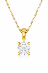 Solitaire Diamond Necklace