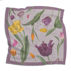 Tulip Scarf In Mauve