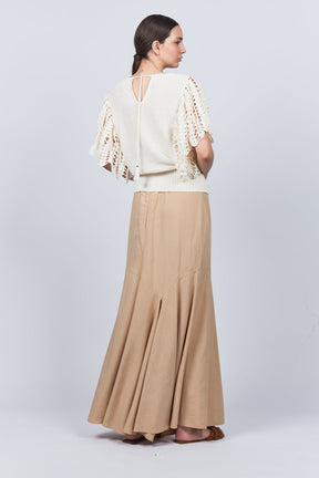 Alejandra Vest | Ivory Melange