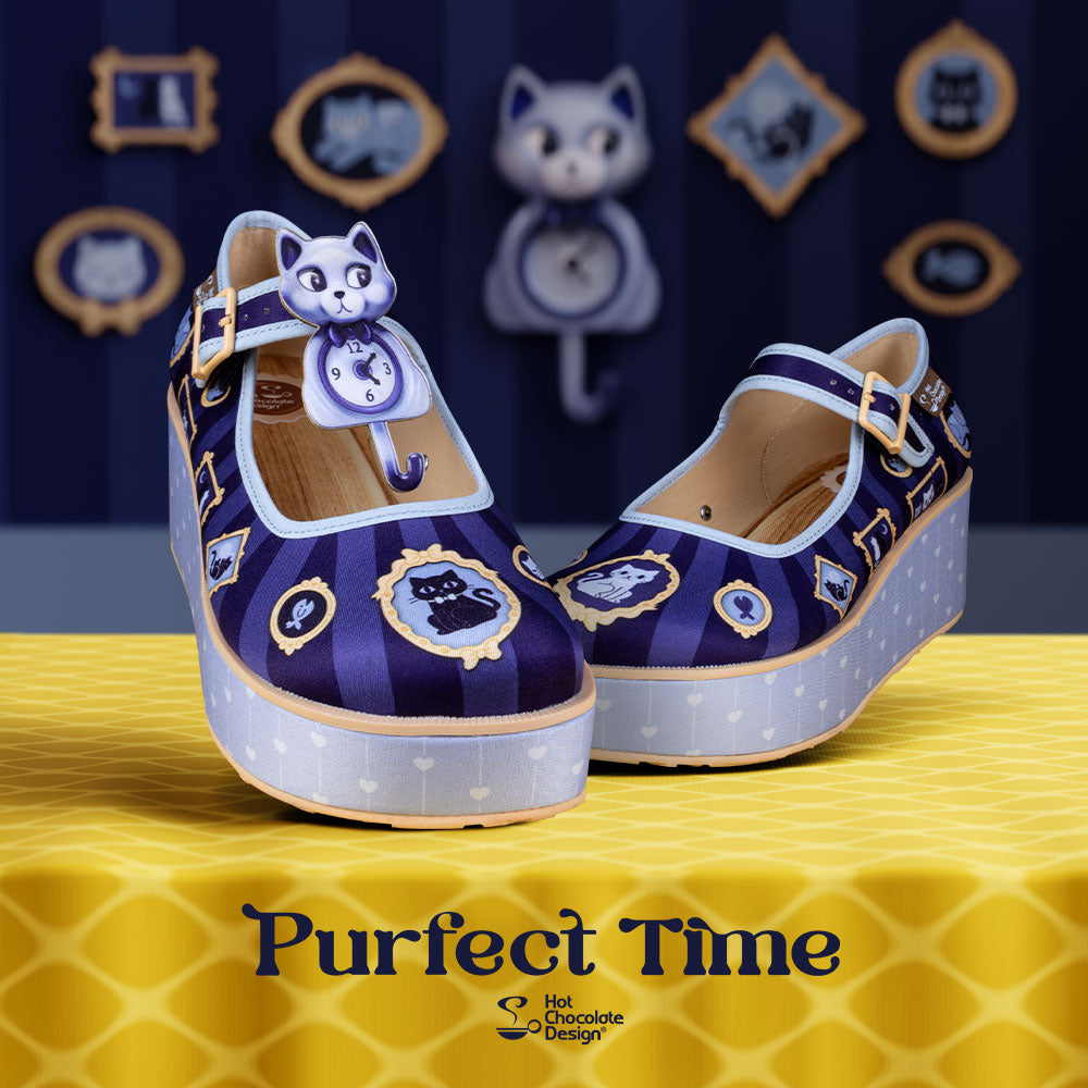 Purrfect Time Women's Mary Jane Platform