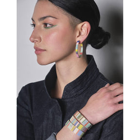 COLOR GEOMÉTRICO Miyuki Beaded Medium Bracelet