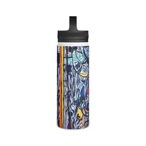 Stainless Steel Water Bottle, Handle Lid