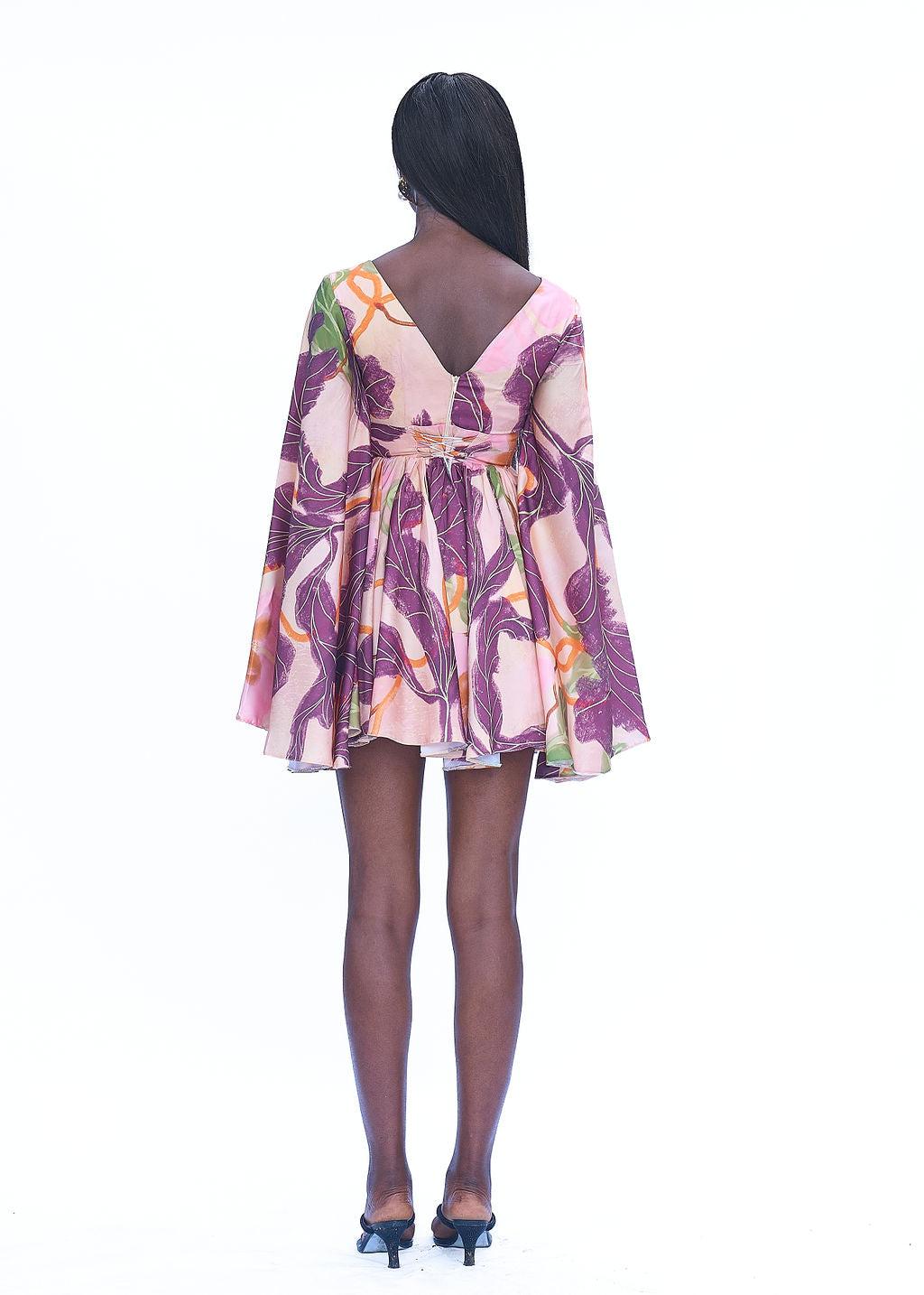 TORI DRESS- BEIGE CALA