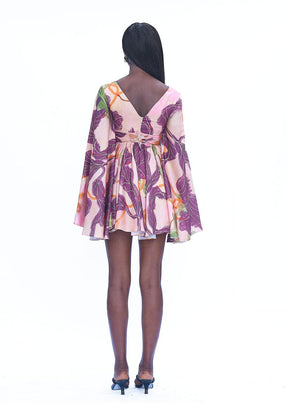 TORI DRESS- BEIGE CALA