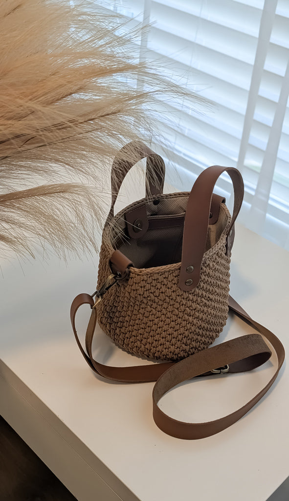 Crochet Handmade Bucket Bag