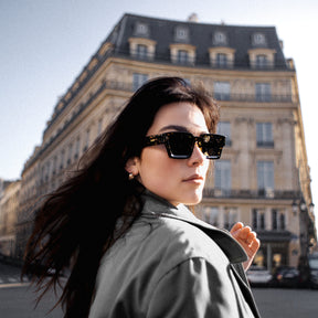 008 Sunglasses with Tortoise Frame
