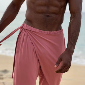 Bamboo Wrap Pant-Homme