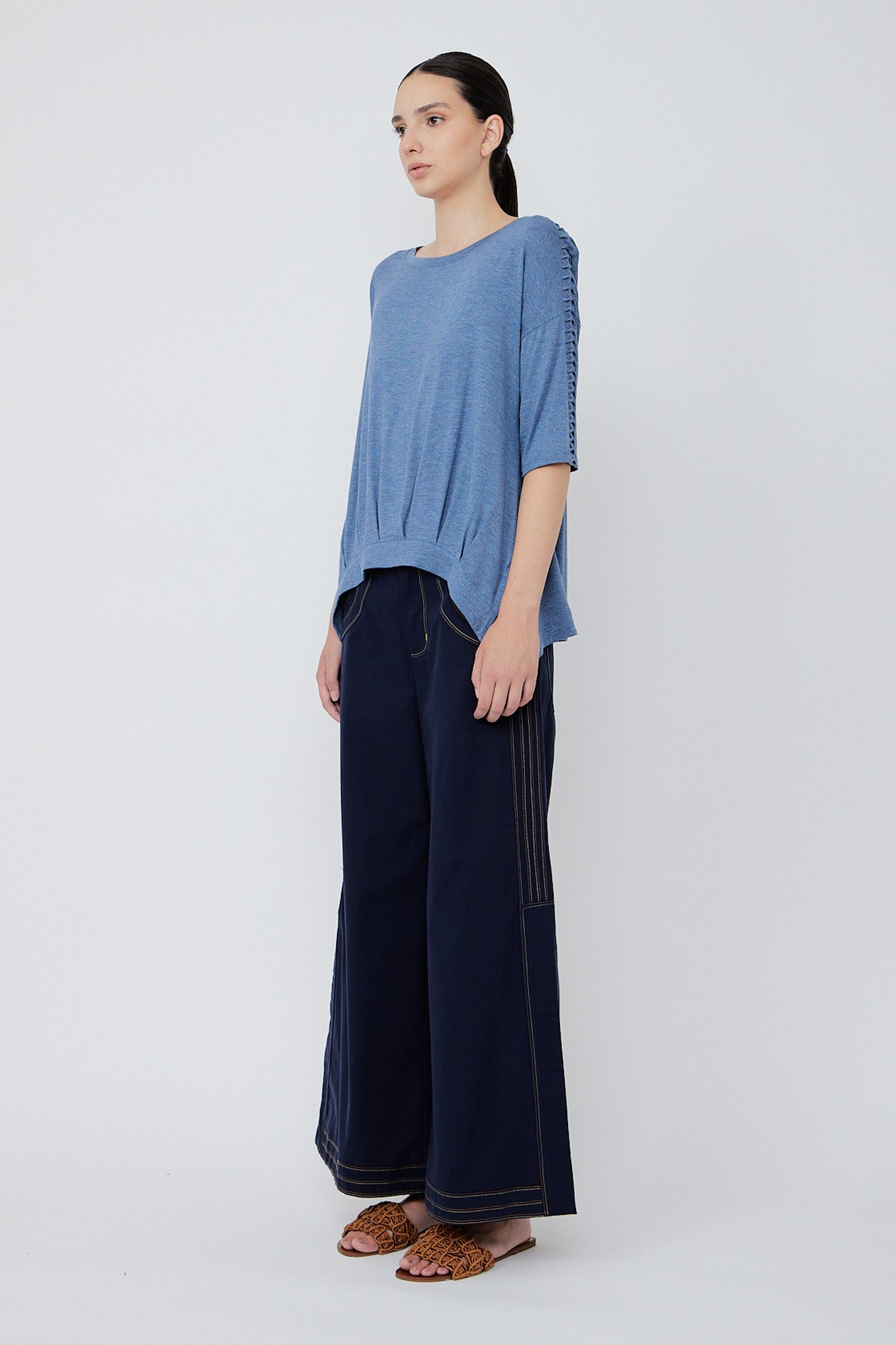 Vada Top | Blue