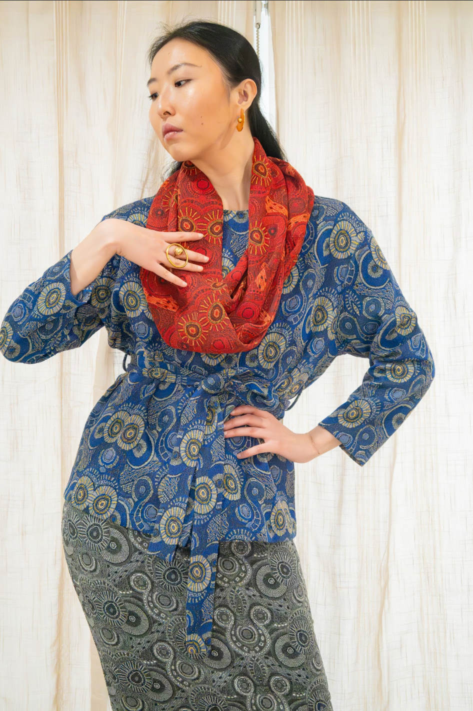 Abidjan Infiniti Scarf
