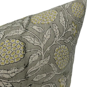 Bohemian Block Print Linen Blend Pillow Cover - Merakhi