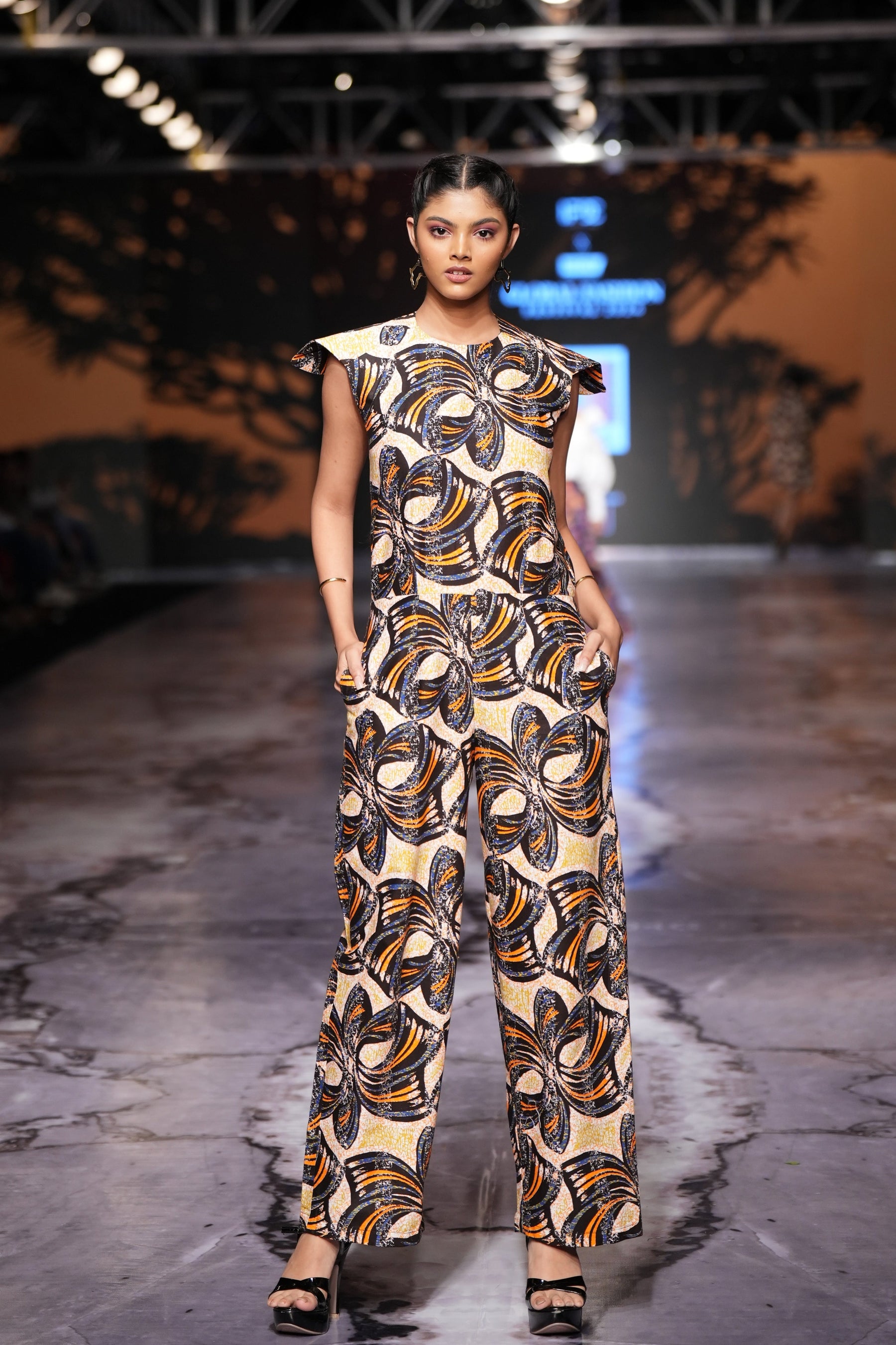 The Wild Vine Sleeveless Maxi Gown