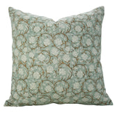 Handmade Block Print Pure Linen Pillow Cover- Amritvela
