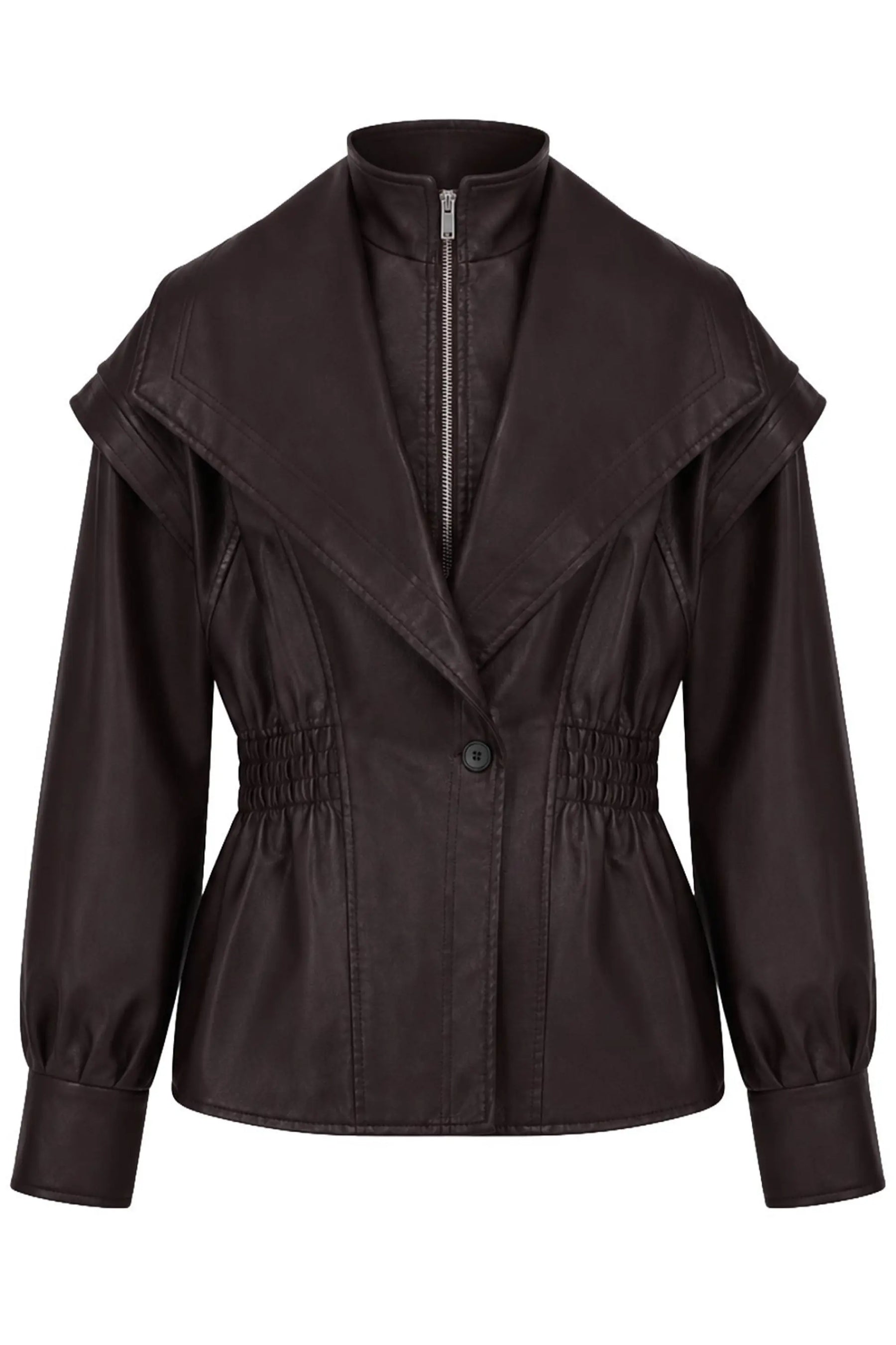 Elodie Gathered Waist Jacket