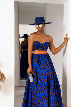 Adiba  Strapless Sweetheart Neckline Dress