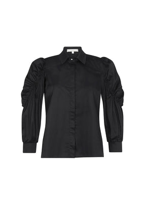 Bimba Puff Sleeve Blouse | Black