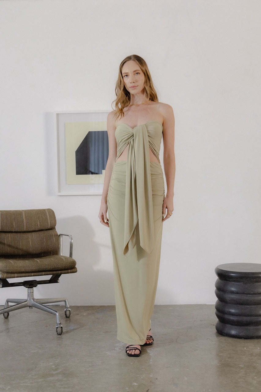 Gina Dress - Pale Green