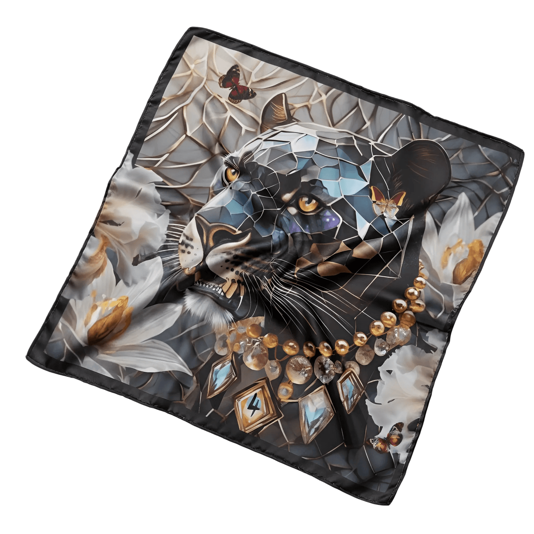Dusk's Crystal Guardian Extra Large Silk Scarf