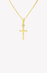 Small Cross Pendant Necklace