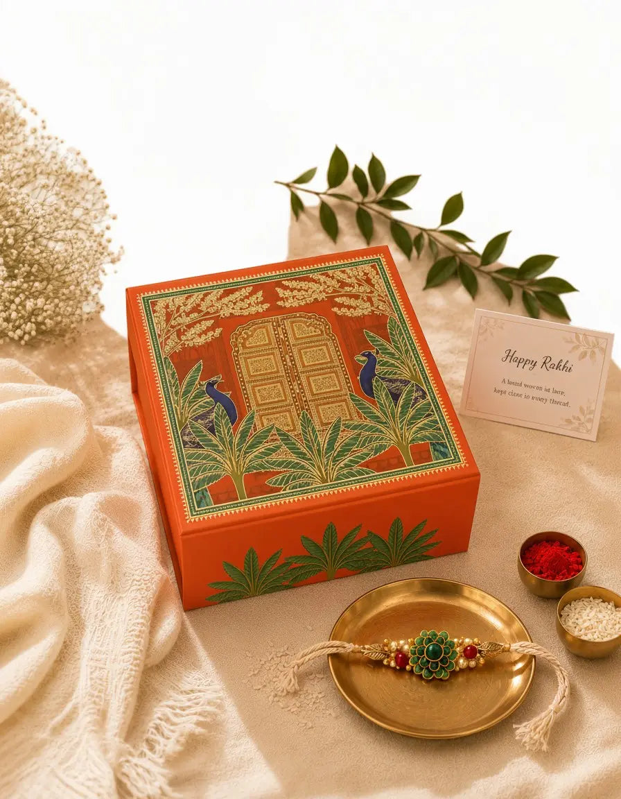 The Sunlit Rakhi Box