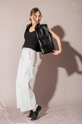 Roxy Faux Leather Vest