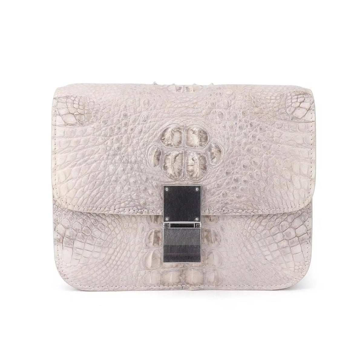 Luxe Artisanal Crocodile Leather Handbag | An Heirloom of Elegance KolleenBoutique