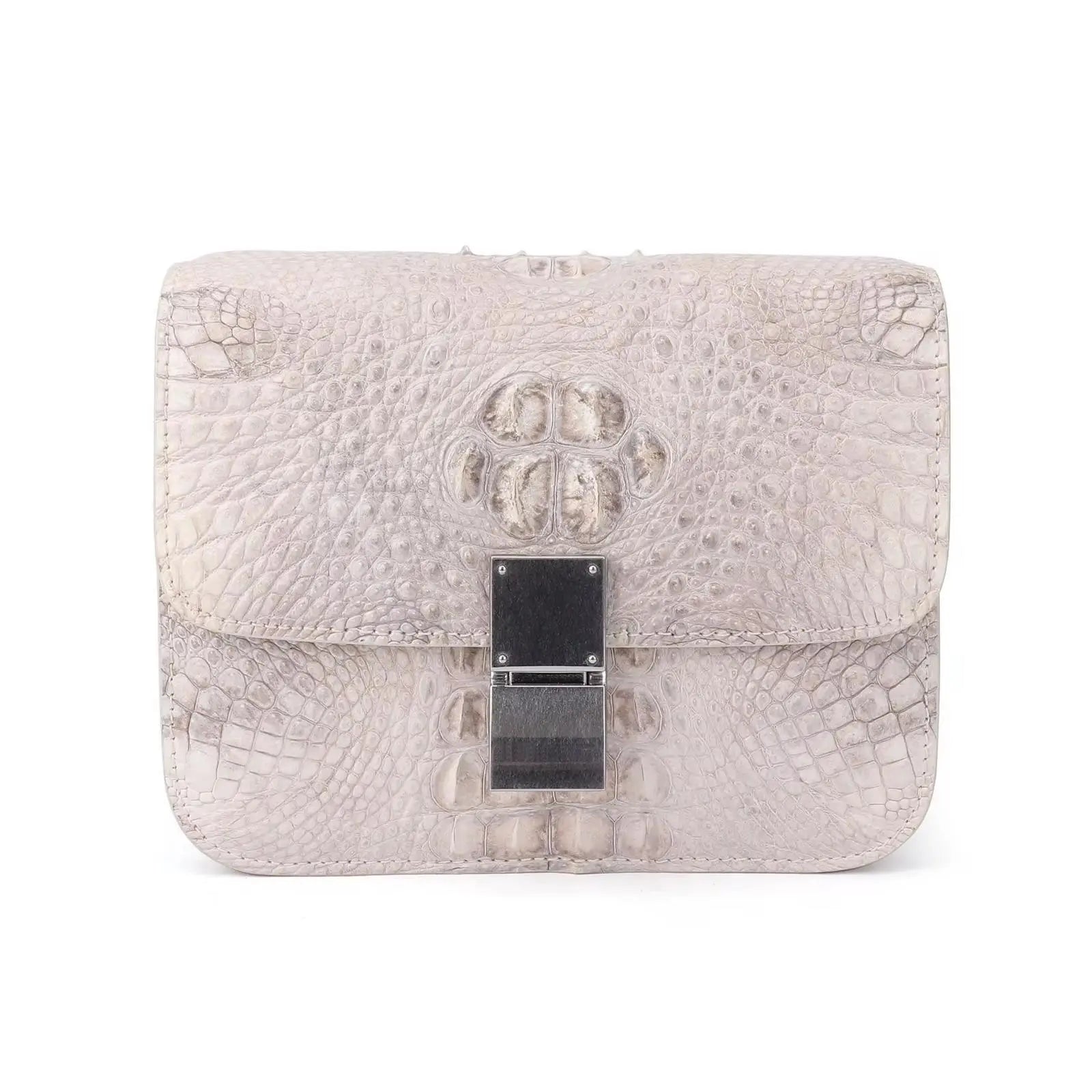 Luxe Artisanal Crocodile Leather Handbag | An Heirloom of Elegance KolleenBoutique