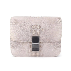 Luxe Artisanal Crocodile Leather Handbag | An Heirloom of Elegance KolleenBoutique