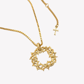 Crown of Thorns Large Pendant Necklace