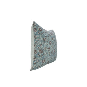 Boho Decor Hand Block Print Viscose Linen Pillow Cover - Saundarya