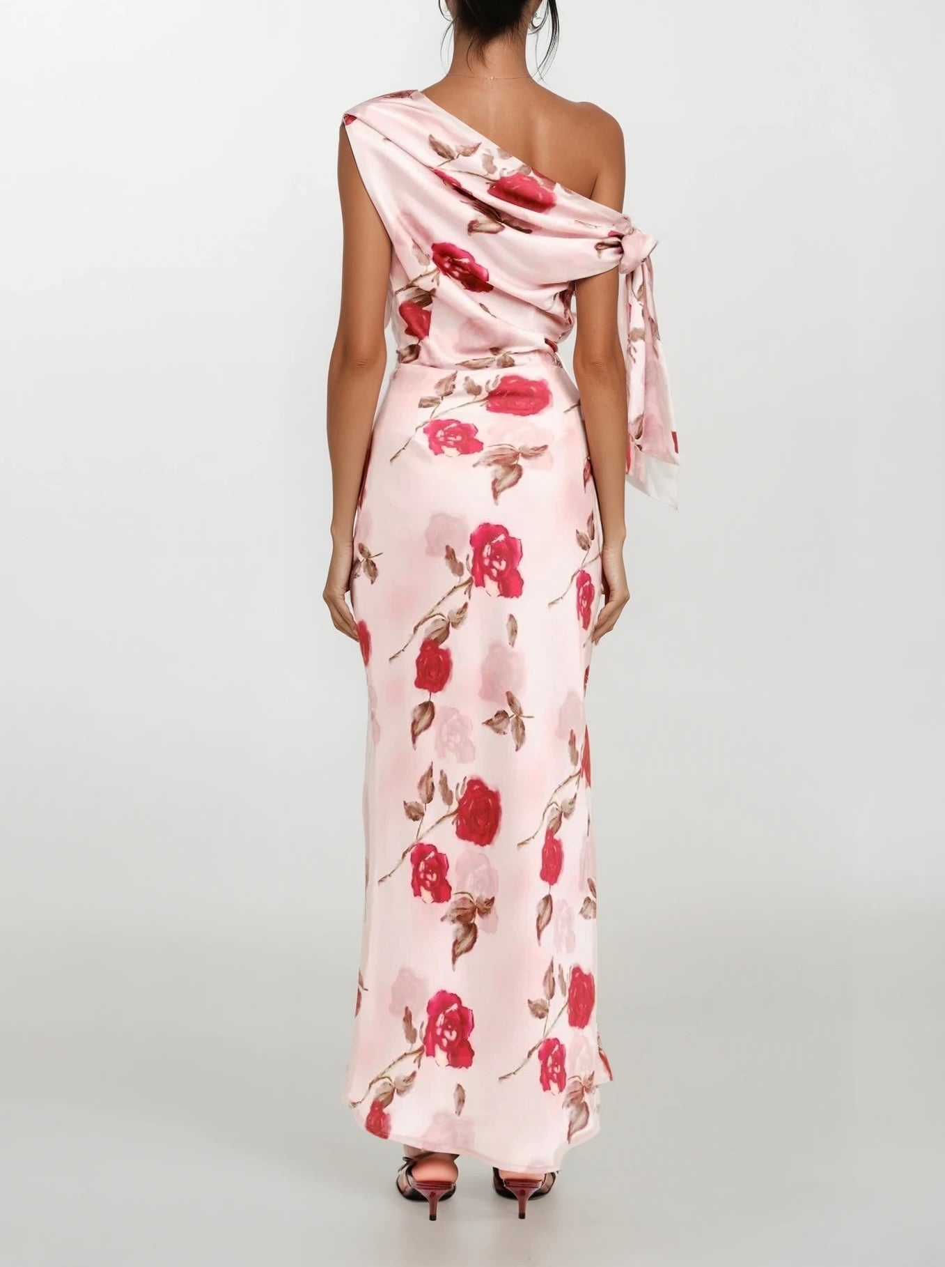 Rosella One-Shoulder Gown