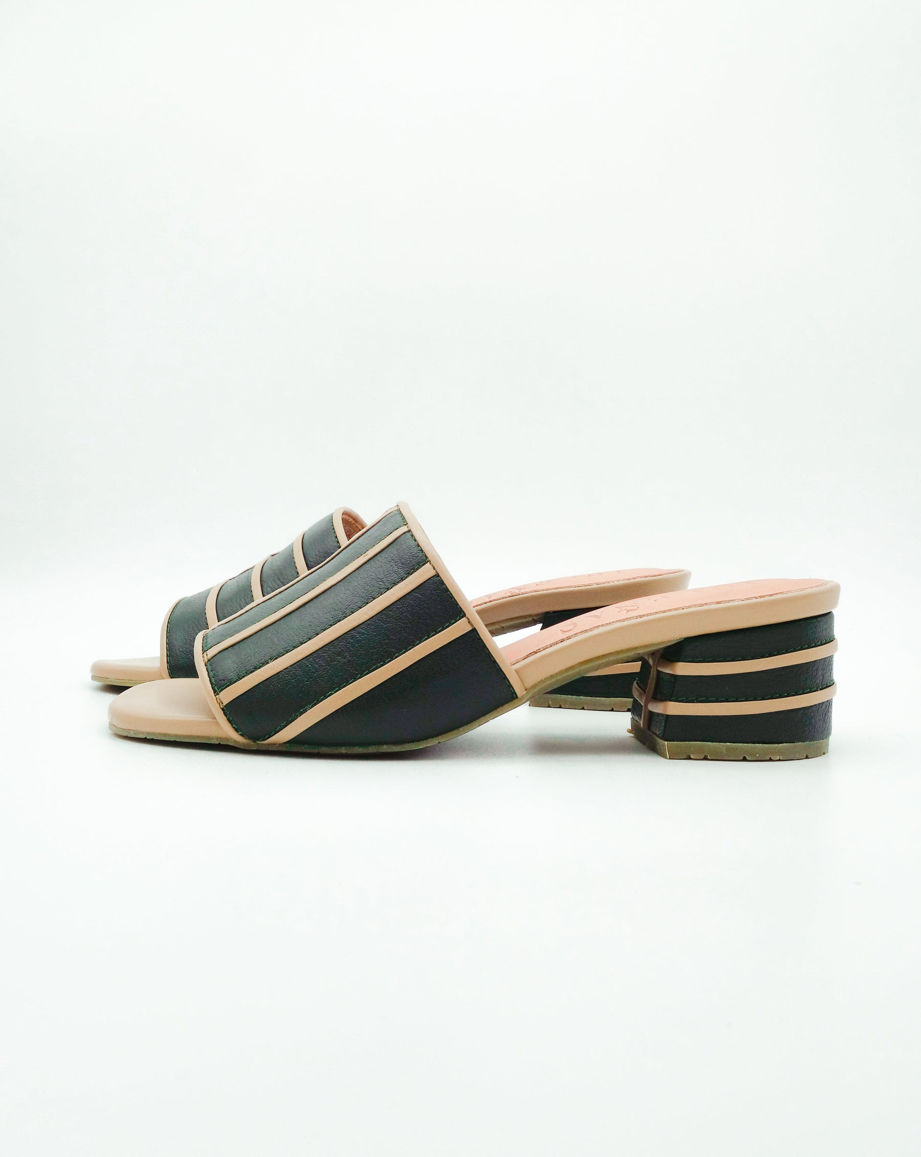 Amarea Block Heel | Coastal Green | PRE ORDER