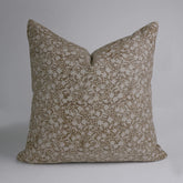 Hand Block Printed Pure Linen Pillow Cover for Home Décor - Firoza