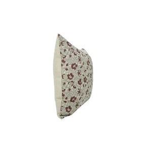 Heritage Hand Block PrintThick Linen Cushion Cover - Saundarya