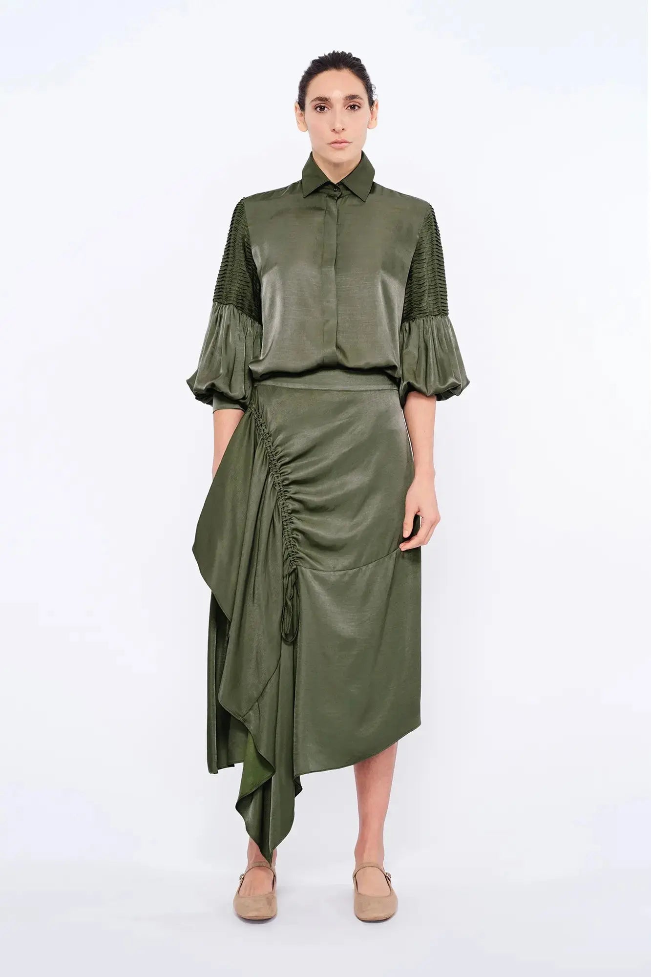 Tilsa Balloon Sleeve Blouse
