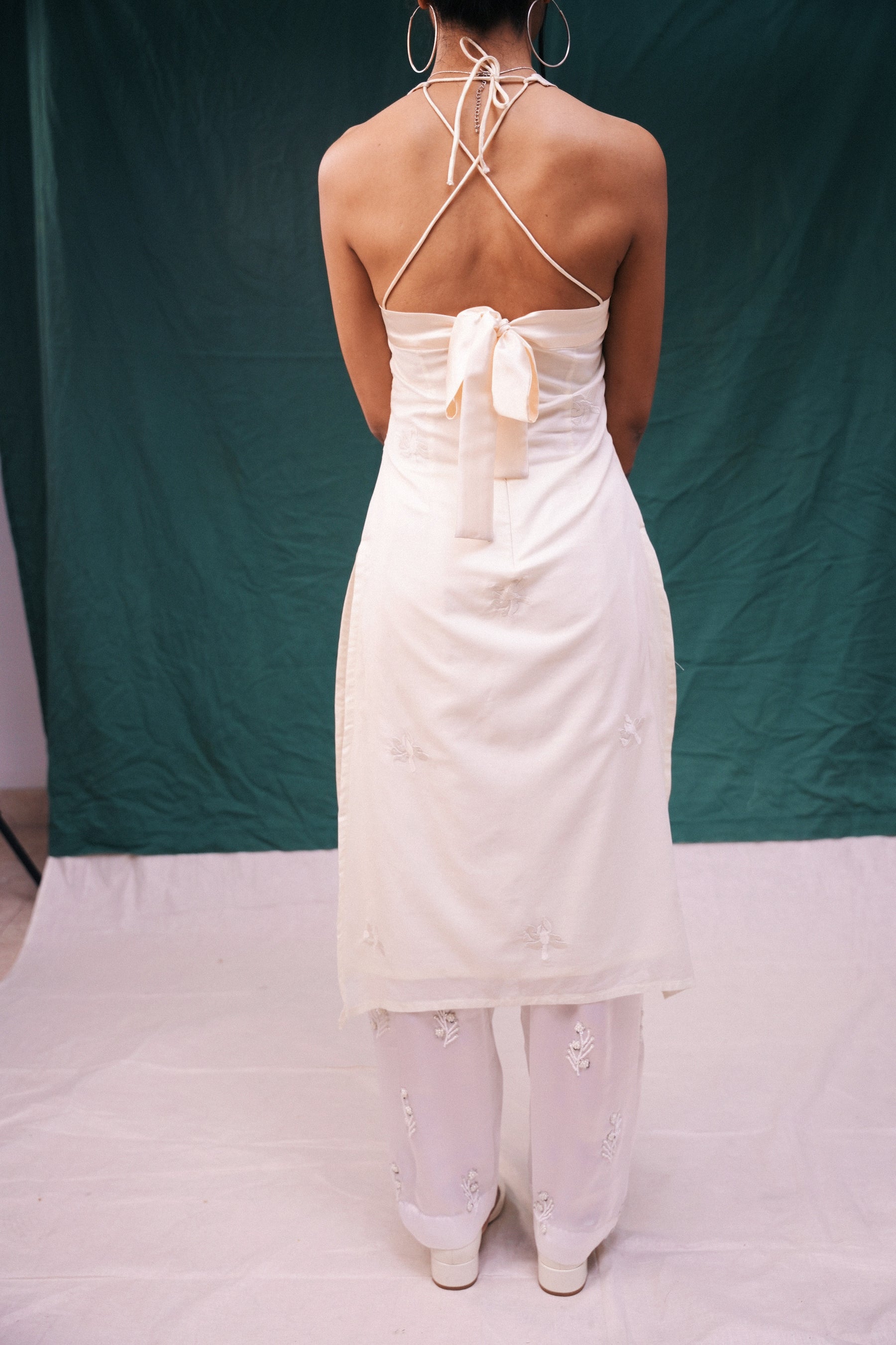 Spaghetti Strap Sheer Dress