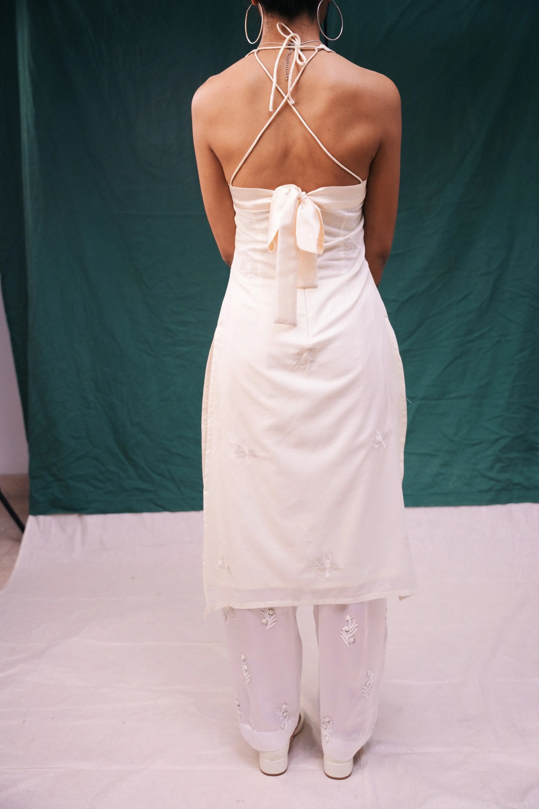 Spaghetti Strap Sheer Dress