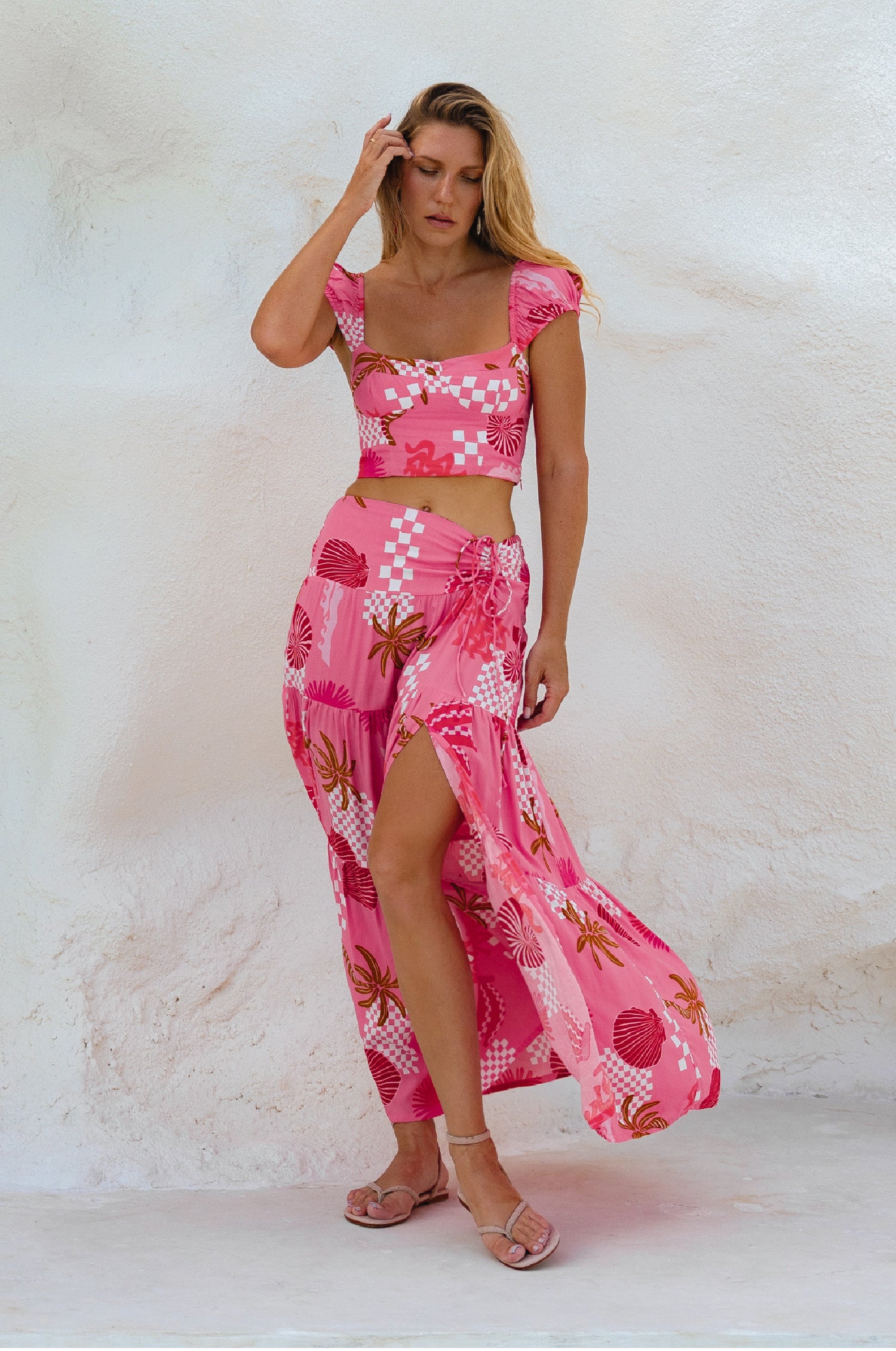 Tropicana Maxi Skirt - Corfu