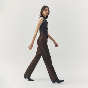 JETT SUEDE TAILORED PANTS