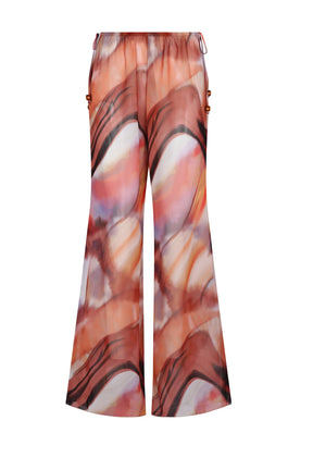 Orilla Pant Pantalón Print rosa