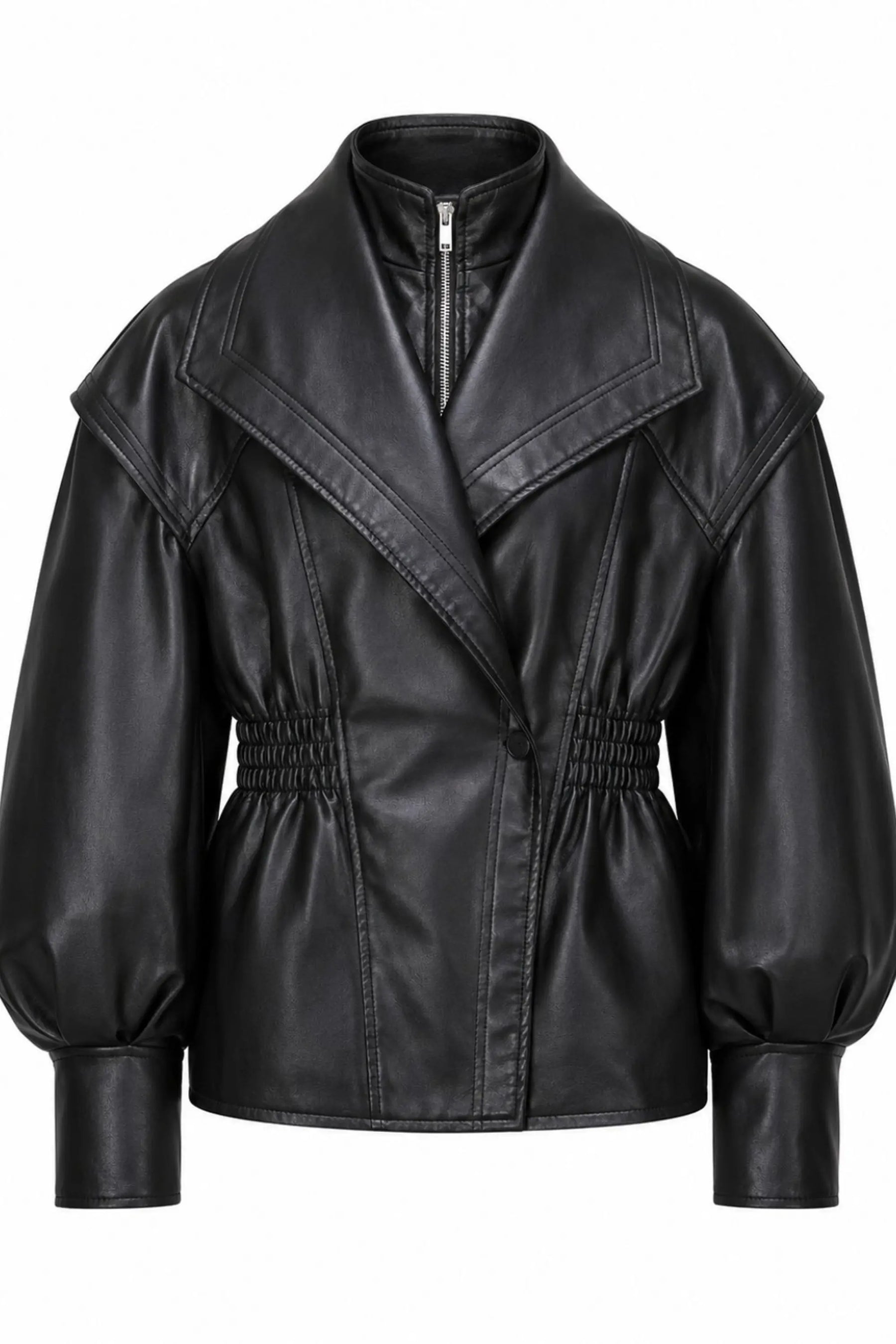 Elodie Gathered Waist Jacket