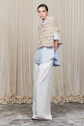 Alondra Vest | Beige Melange