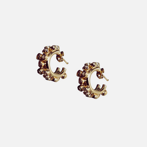 Trilogy Luxe Gold Hoops