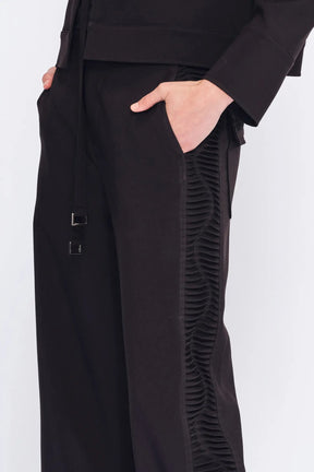 Parker Straight-Leg Trouser | Black