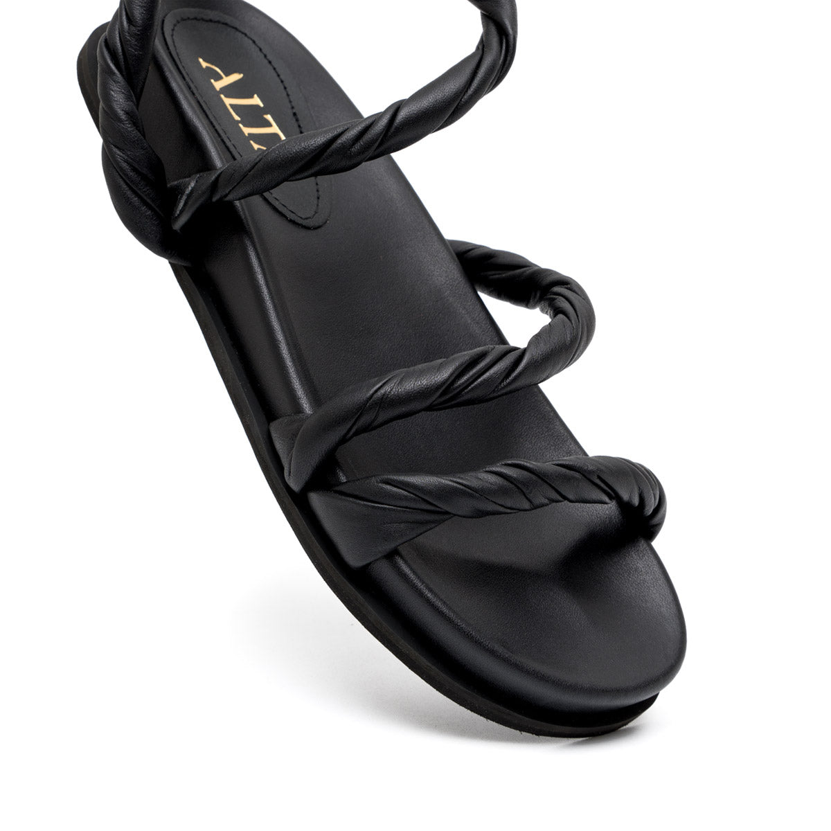 VERHO BLACK SANDALS