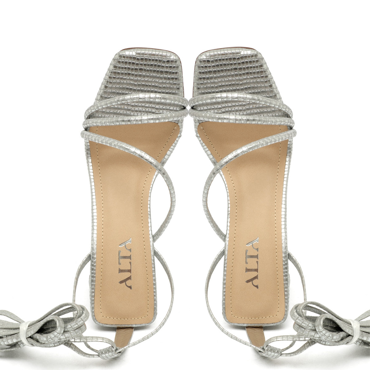 ANALIA SILVER SANDALS