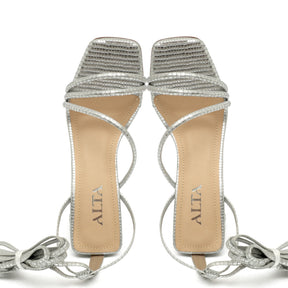 ANALIA SILVER SANDALS